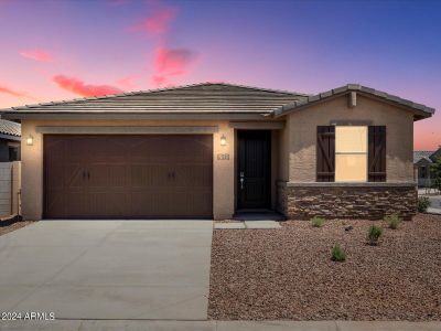 New construction Single-Family house 41580 W Sonoran Trail, Maricopa, AZ 85138 Leslie- photo 1 1