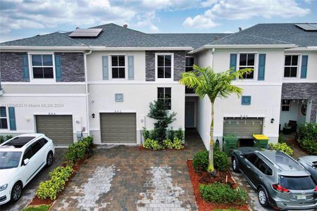 New construction Townhouse house 842 Se 19Th St, Homestead, FL 33034 - photo 0 0