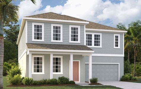 New construction Single-Family house 463 Archway Place, Saint Cloud, FL 34771 Griffin Homeplan- photo 0