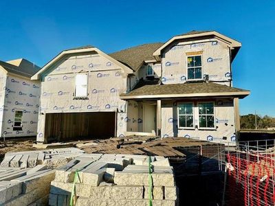 New construction Single-Family house 15210 Laurel Oak Lane, Santa Fe, TX 77517 Omaha- photo 2 2