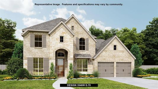 New construction Single-Family house 5506 Rocky Banks Way, Fulshear, TX 77441 Design 3546W- photo 0 0