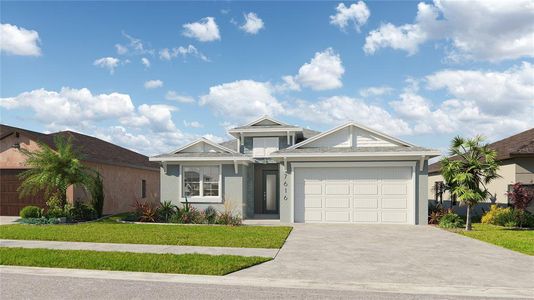 New construction Single-Family house 8349 Abalone Loop, Parrish, FL 34219 Plan 401- photo 0