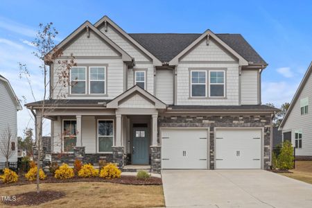 New construction Single-Family house 605 Marion Hills Way, Knightdale, NC 27545 The Chestnut D- photo 0 0