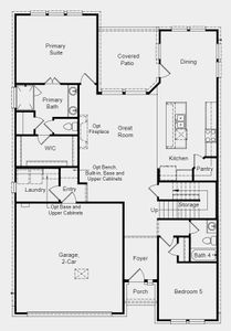New construction Single-Family house Saffron, 17402 Aster Falls Court, Richmond, TX 77407 - photo