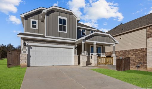 New construction Single-Family house 4015 Wild Bloom Rd, Seguin, TX 78155 Saddlebrook- photo 3 3