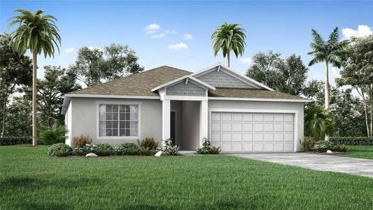 New construction Single-Family house 2058 Canton Park Drive, Winter Haven, FL 33881 The Maple- photo 0