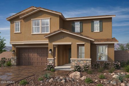 New construction Single-Family house 21198 E Raven Drive, Queen Creek, AZ 85142 - photo 0