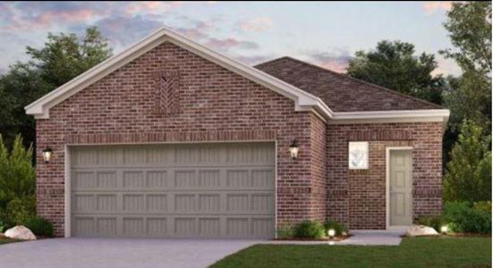 New construction Single-Family house 11633 Whirlaway Drive, Willis, TX 77318 HARTFORD- photo 0