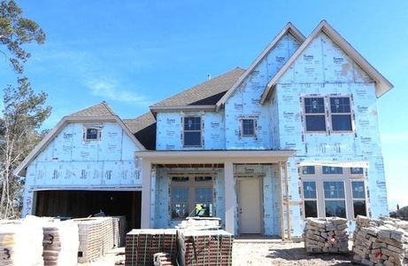 New construction Single-Family house 3170 Sumac Heights Drive, Conroe, TX 77385 The Blanco- photo 1 1