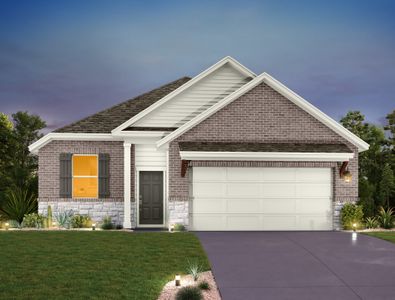 New construction Single-Family house Livingston, 104 Palo Brea Loop, Hutto, TX 78634 - photo