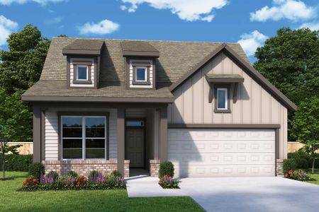 New construction Single-Family house 4804 Mulberry Shrubs Lane, Manvel, TX 77578 - photo 1 1