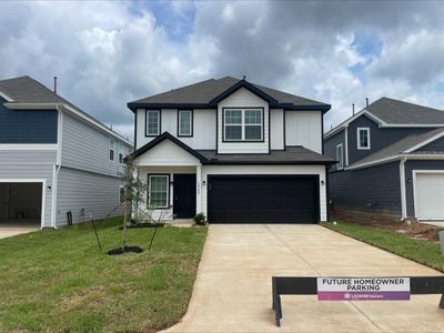 New construction Single-Family house 13796 Blue Catfish Drive, Conroe, TX 77384 The Auburn- photo 0