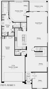 New construction Single-Family house 7815 E Quartet Avenue, Mesa, AZ 85212 Turquoise- photo 2 2