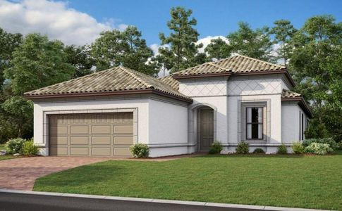 New construction Single-Family house 4563 Crestpoint Way, Palmetto, FL 34221 Farnese - photo 0 0