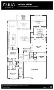 Floor Plan for 2895W