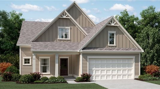 New construction Single-Family house 1459 Bluffs Ridge Way, Canton, GA 30114 Crestwood- photo 0