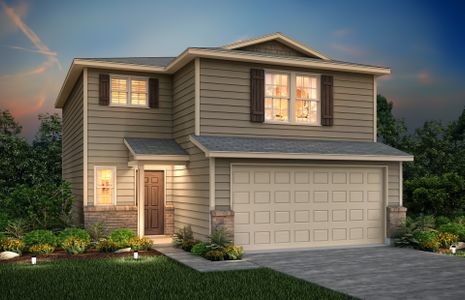 New construction Single-Family house Lincoln, 10303 McQueeney, San Antonio, TX 78252 - photo