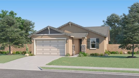 New construction Single-Family house 37685 N Flank Rider Way, San Tan Valley, AZ 85140 Coronado Plan 3560- photo 0 0