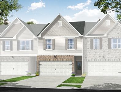 New construction Townhouse house 2951 Lake Harbin Road, Rex, GA 30260 - photo 0