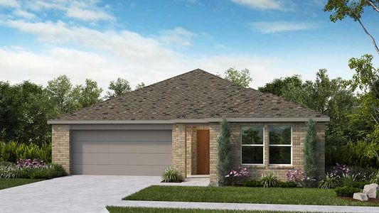 New construction Single-Family house 14709 Blanco Bistro Street, Fort Worth, TX 76052 Riverway- photo 0