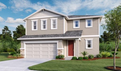New construction Single-Family house 280 Hilltop Bloom Loop, Haines City, FL 33844 - photo 1 1