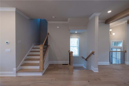 New construction Townhouse house 185 Briscoe Way, Unit 12, Alpharetta, GA 30009 The Chaucer- photo 9 9