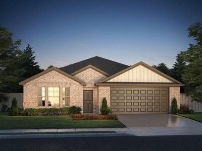 New construction Single-Family house 10609 Potawatomi Lane, Fort Worth, TX 76179 The Henderson- photo 0
