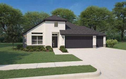 New construction Single-Family house 1236 La Bamba Drive, Haslet, TX 76052 Oscar | Madero- photo 3 3