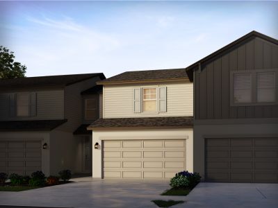 New construction Townhouse house 7639 Momentum Parkway, Wesley Chapel, FL 33545 - photo 1 1