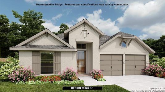 New construction Single-Family house 1466 Brewerton, San Antonio, TX 78253 Design 2504S- photo 0 0