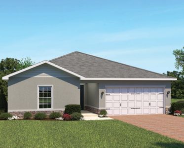 New construction Single-Family house 1650 Laia Rd, Haines City, FL 33844 Mahogany- photo 0