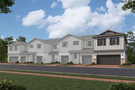 New construction Townhouse house 4612 Campsite Loop, Orlando, FL 32824 San Mateo- photo 0