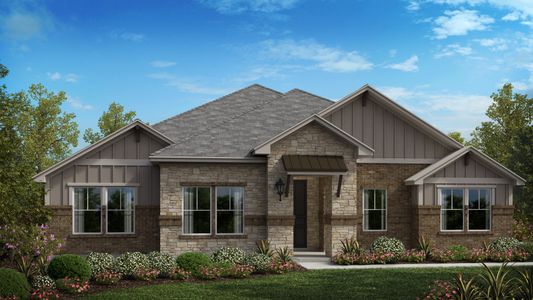 New construction Single-Family house 126 Double Eagle Ranch Drive, Cedar Creek, TX 78612 - photo 0 0