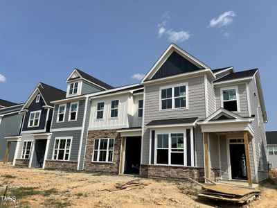 New construction Townhouse house 1629 Wendell Valley Boulevard, Wendell, NC 27591 - photo 0