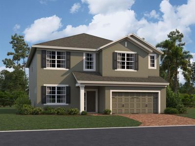 New construction Single-Family house 3839 Branding Iron Bend, Saint Cloud, FL 34772 Sonoma - A- photo 0