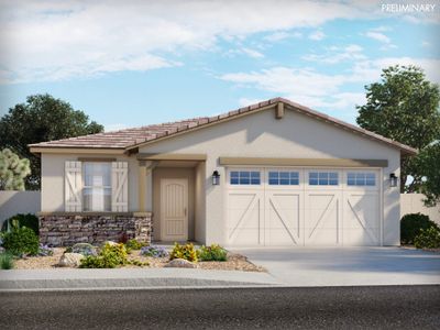 New construction Single-Family house 2016 S 242Nd Avenue, Buckeye, AZ 85326 - photo 2 2