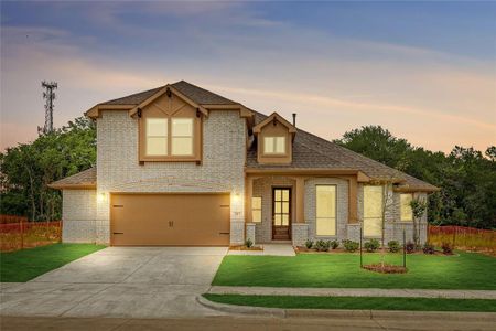 New construction Single-Family house 207 Dove Haven Drive, Wylie, TX 75098 Carolina III- photo 1 1