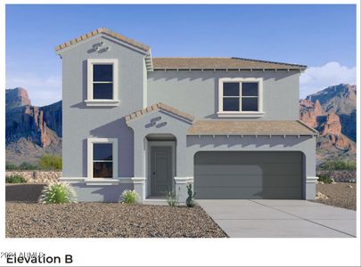 New construction Single-Family house 1812 W Storia Avenue, Apache Junction, AZ 85120 The Mitchell - photo 0