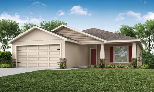 New construction Single-Family house 1080 Mountain Flower Lane, Davenport, FL 33837 Parsyn- photo 0