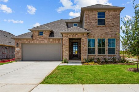 New construction Single-Family house 7500 S Oakleaf Trail, Argyle, TX 76226 Balcones - Reserve Series- photo 0