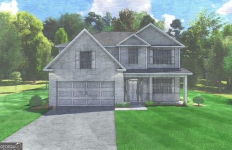 New construction Single-Family house 43 Boardwalk Avenue, Sharpsburg, GA 30277 40' Camden A- photo 1 1
