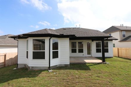 New construction Single-Family house 12706 Purple Prairie Ln, Austin, TX 78610 Azure- photo 1 1