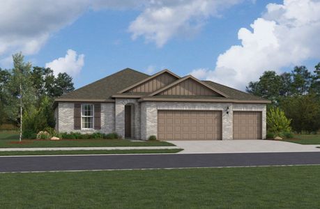 New construction Single-Family house Brooks, 1615 Bartlett Square, New Braunfels, TX 78130 - photo