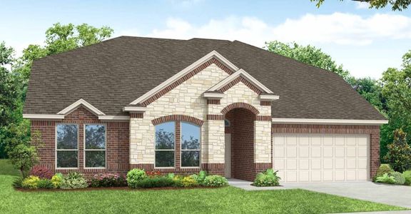 New construction Single-Family house Hadleigh, 701 Stone Eagle Dr, Azle, TX 76020 - photo