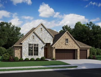 New construction Single-Family house 29610 Juniper Ranch, Fulshear, TX 77441 Grandview- photo 0