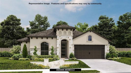 New construction Single-Family house Design 2935M, 15307 Le Reve Lane, Conroe, TX 77302 - photo