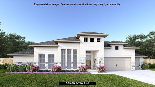 New construction Single-Family house Design 3478W, 108 Capano Creek, Boerne, TX 78006 - photo