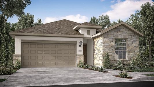 New construction Single-Family house Sandpiper, 4900 Fiore Trail, Round Rock, TX 78665 - photo