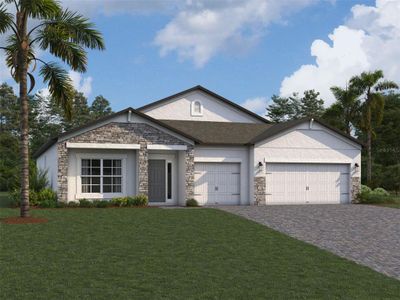 New construction Single-Family house 217 Hillshire Place, Spring Hill, FL 34609 Barcello- photo 0