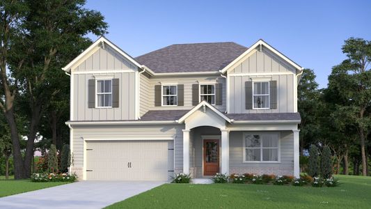 New construction Single-Family house Downing, 647 Bart Manous Road, Canton, GA 30115 - photo